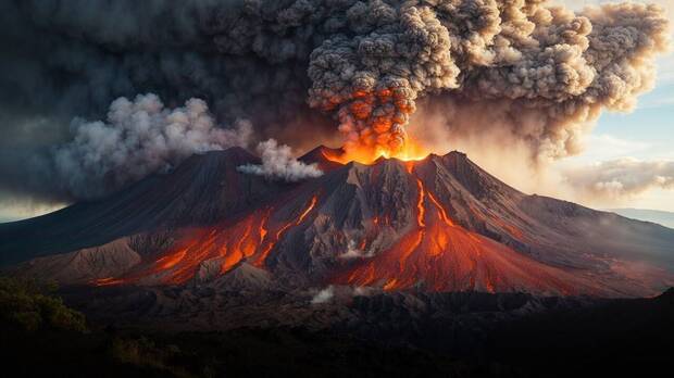 Volcanes masivos