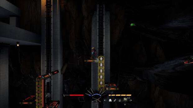 El juego se va volviendo más metroidvania y más plataformero conforme vas progresando.