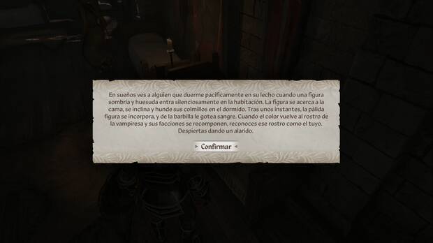 The Elder Scrolls IV: Oblivion Remastered - Vampirismo, mensaje de convertirte en vampiro