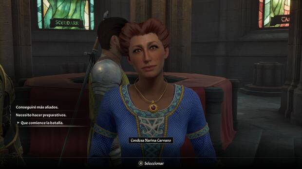 The Elder Scrolls IV: Oblivion Remastered - La defensa de Bruma, la condesa Narina Carvano pregunta si está todo listo para abrir la puerta