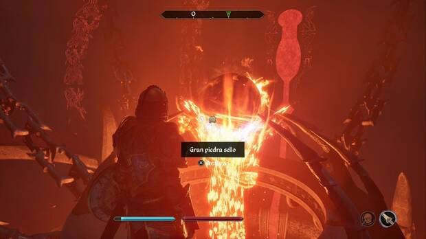 The Elder Scrolls IV: Oblivion Remastered - Gran portal, gran piedra del sello en el Destructor de Mundos