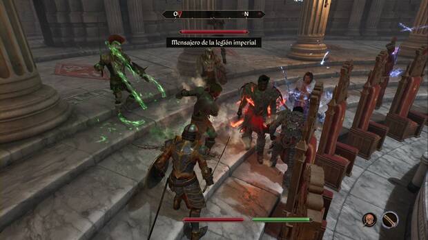 The Elder Scrolls IV: Oblivion Remastered - Encender los fuegos de dragón, los daedra atacan la sala del consejo de ancianos