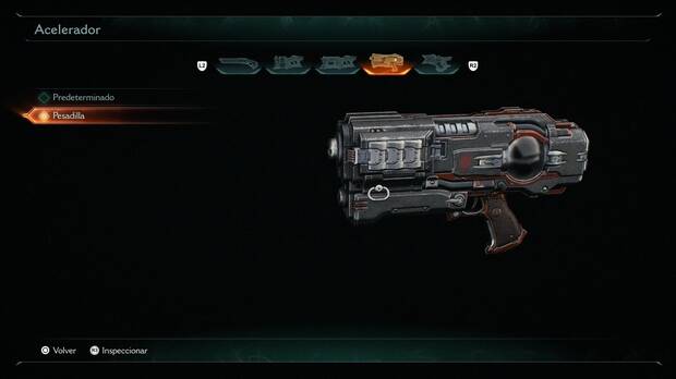 DOOM: The Dark Ages - Diseños de armas, Pesadilla (Acelerador)