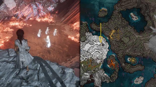 Clair Obscur: Expedition 33 - Localización de la misión del nevron Danzarina