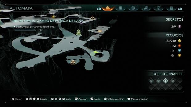 DOOM: The Dark Ages - Ciudad Santa de Aratum, camino cerca del Santuario Centinela del portanaves del infierno #1 hacia varias piezas de oro