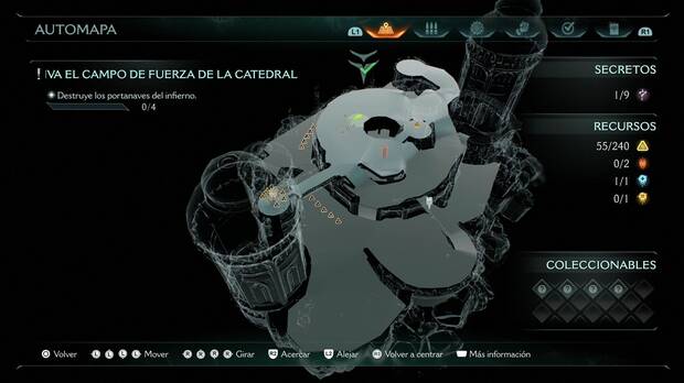 DOOM: The Dark Ages - Ciudad Santa de Aratum, objetos en la segunda plataforma de aterrizaje secreta