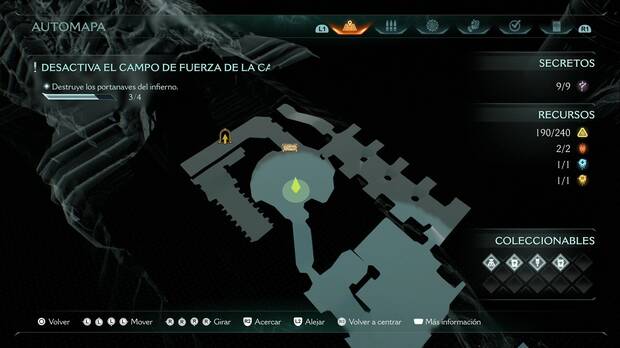 DOOM: The Dark Ages - Ciudad Santa de Aratum, desvío hacia un cofre con 50 monedas de oro