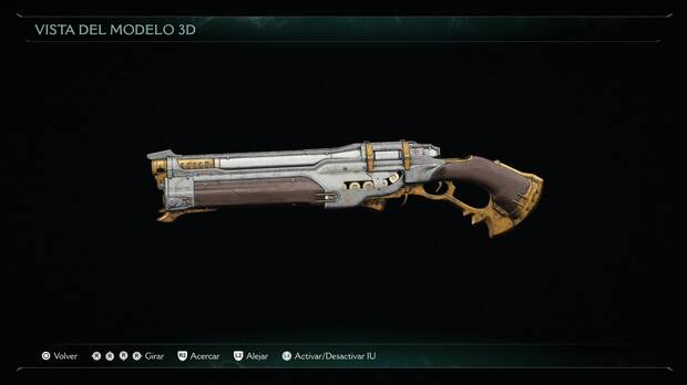 DOOM: The Dark Ages - Diseño de arma Reverente (Escopeta de combate)
