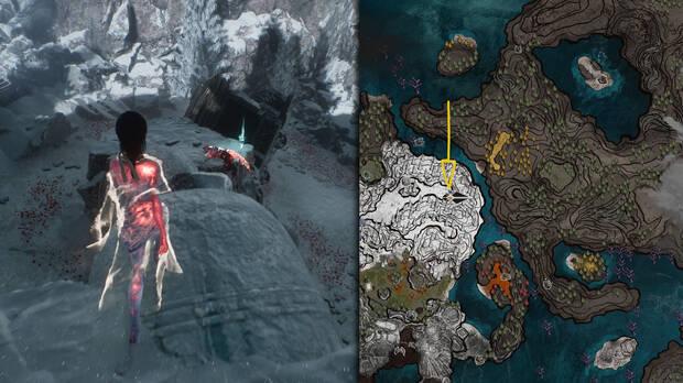 Clair Obscur: Expedition 33 - Localización del pictos Ruptura ardiente