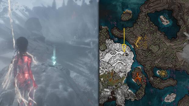 Clair Obscur: Expedition 33 - Localización del pictos Afinidad de quemadura