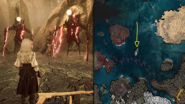Clair Obscur: Expedition 33 - Localización del pictos Francotirador