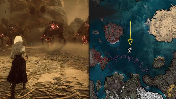 Clair Obscur: Expedition 33 - Localización del pictos Ruptura rápida