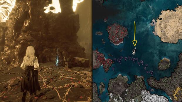 Clair Obscur: Expedition 33 - Localización del pictos Acelerón en Potenciación