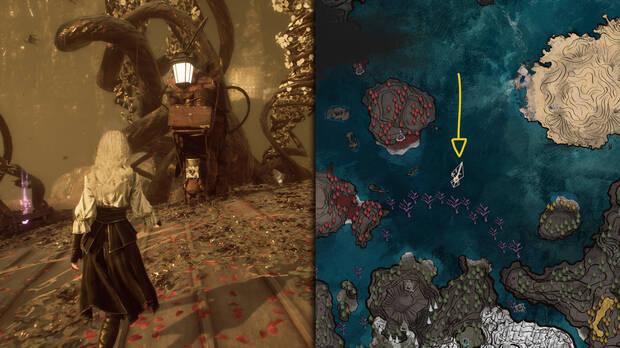Clair Obscur: Expedition 33 - Localización del pictos Reviviscencia protectora
