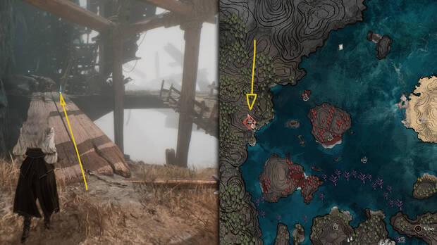 Clair Obscur: Expedition 33 - Localización del pictos Tinte protector