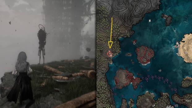 Clair Obscur: Expedition 33 - Localización del pictos Antiplaga