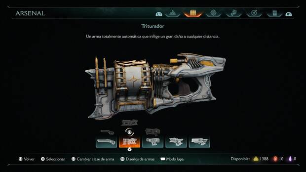 DOOM: The Dark Ages - Diseño de arma Reverente (Triturador)