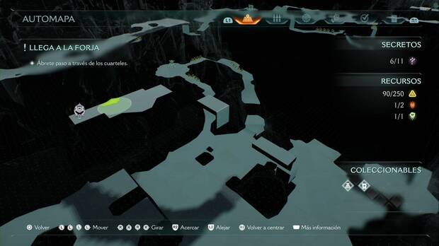 DOOM: The Dark Ages - Bosque Abisal, ubicación de las plataformas que llevan a un sello de vida