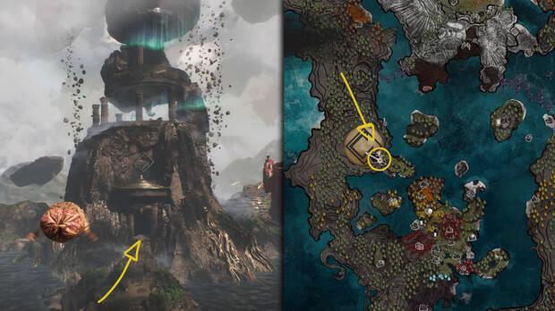 Clair Obscur: Expedition 33 - Localización de la entrada de la zona Torre infinita