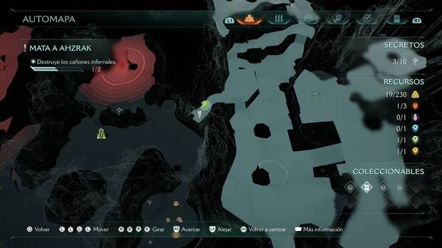 DOOM: The Dark Ages - Planicies Olvidadas, ubicación del diseño Pesadilla para el Repetidor en la zona nordeste