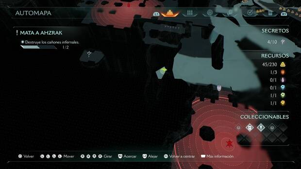 DOOM: The Dark Ages - Planicies Olvidadas, plataforma de salto bajo el acantilado al oeste de la zona de combate suroeste