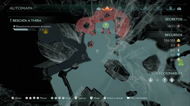 DOOM: The Dark Ages - Aguja de Nerathul, oro y sello de vida cerca del Santuario Centinela de una de las tres zonas de aterrizaje