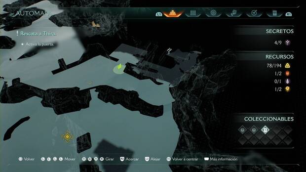 DOOM: The Dark Ages - Templo de Lomarith, pared destruible en la zona del portal cerrado