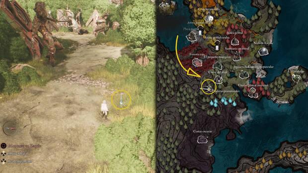 Clair Obscur: Expedition 33 - Localización del pictos Ralentización rompedora