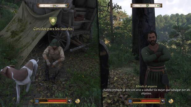 Kingdom Come: Deliverance 2 - Localización de Mikolai el adiestrador de caballos y Bibrek el arquero