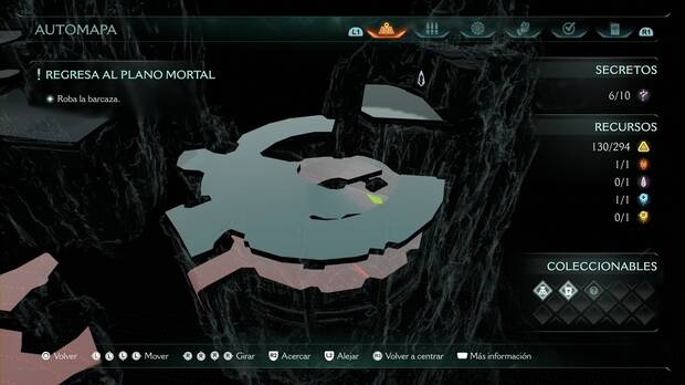 DOOM: The Dark Ages - Muelle de almas, ubicación de la piedra espectral en la torre con la columna móvil