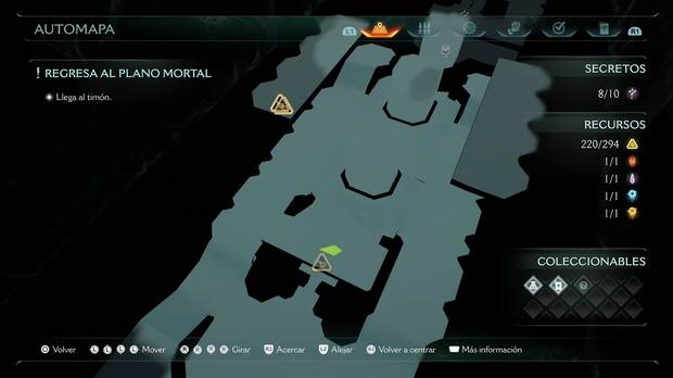 DOOM: The Dark Ages - Muelle de almas, piezas de oro en el interior del barco