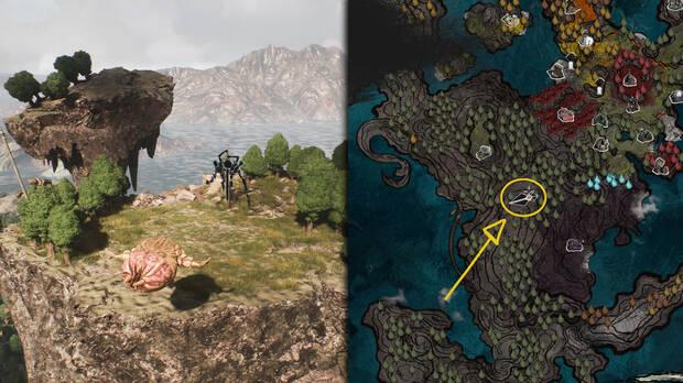 Clair Obscur: Expedition 33 - Localización del jefe secreto Aberración cromática