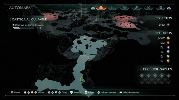 DOOM: The Dark Ages - Resurrección, mapa de exploración libre