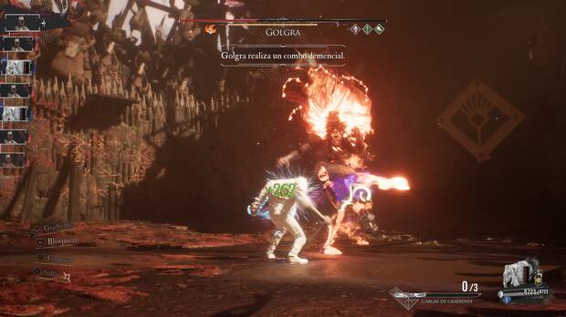 Clair Obscur: Expedition 33 - Fase de enfurecimiento del jefe secreto Golgra