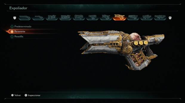 DOOM: The Dark Ages - Diseños de armas, Reverente (Expoliador)