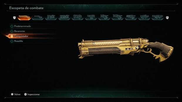 DOOM: The Dark Ages - Dominio de armas, diseño Conquistador para Escopeta de combate
