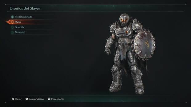 DOOM: The Dark Ages - Skins del Slayer, Vacío
