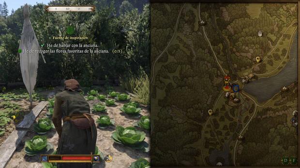 Kingdom Come: Deliverance 2 - Misión Fuente de inspiración, recados de la anciana Kvyetoslava