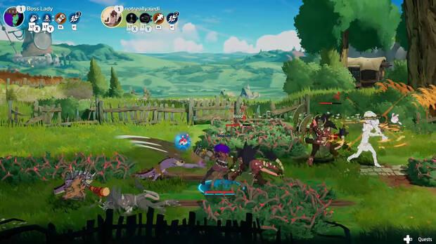 Gr�ficamente nos encontramos ante un juego muy art�stico, colorido y con una muy buena fluidez de movimientos.