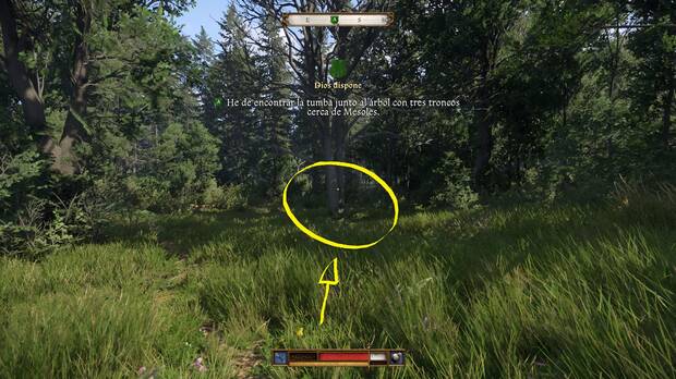 Kingdom Come: Deliverance 2 - Cómo encontrar la tumba del difunto amigo de Voyta en la misión Dios dispone