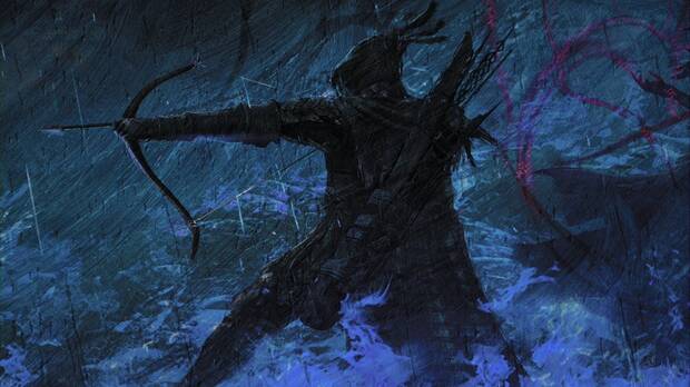 Elden Ring Nightreign - Artwork oficial de Ojos de Acero de la intro del juego