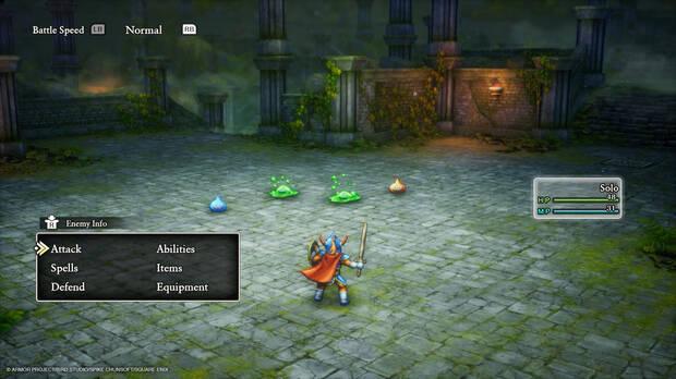 Se mantienen muchas de las mejoras introducidas en el anterior remake, como incrementar la velocidad de las batallas.