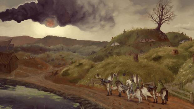 El Se�or de los Anillos - Frodo y compa��a vuelven a la Comarca despu�s de destruir el Anillo �nico