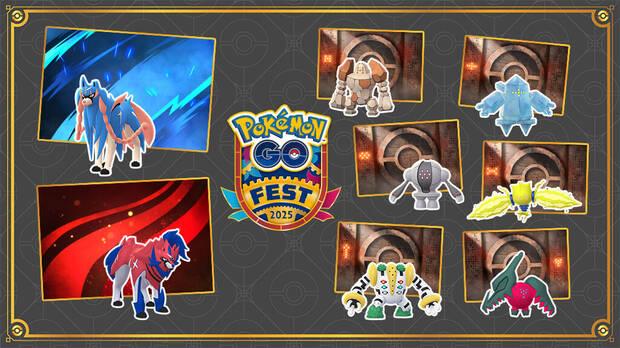 Pokémon GO - Debuts de nuevos fondos de Pokémon en el Festival de Pokémon GO 2025