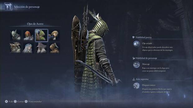 Elden Ring Nightreign - Cmo se desarrolla una partida y a qu juegos se parece: men de seleccin de personaje