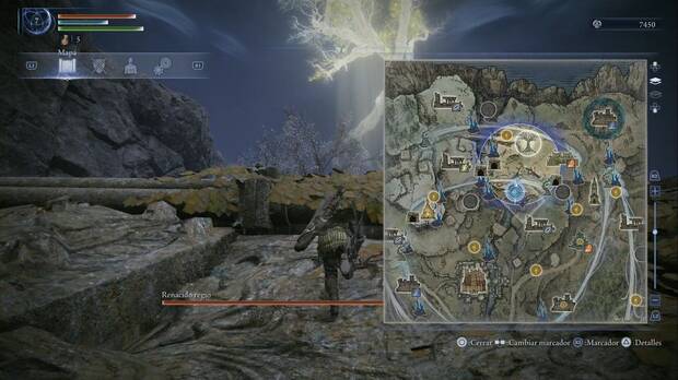 Elden Ring Nightreign - Cmo se desarrolla una partida y a qu juegos se parece: rbol ureo al final del Da 1