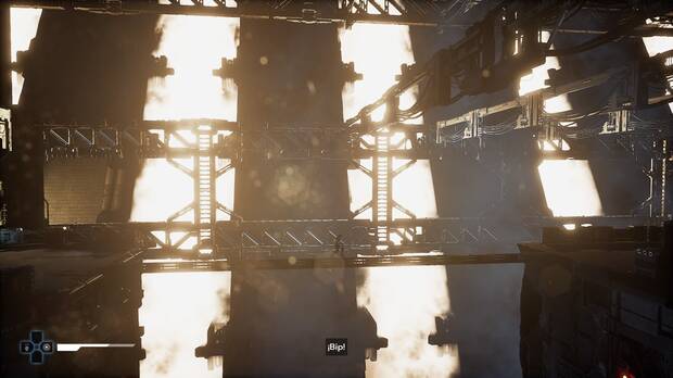 Hay momentos muy vistosos que juegan con la perspectiva y la cámara.
