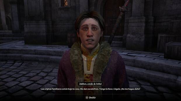 The Elder Scrolls IV: Oblivion Remastered - Botas de Jak el Saltarín, Jakben habla con el personaje