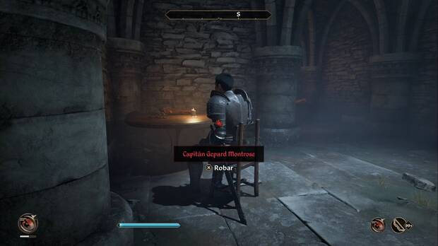 The Elder Scrolls IV: Oblivion Remastered - Ejecucion programada, Capitán Gepard Montrose en la zona donde asesinaron al Emperador