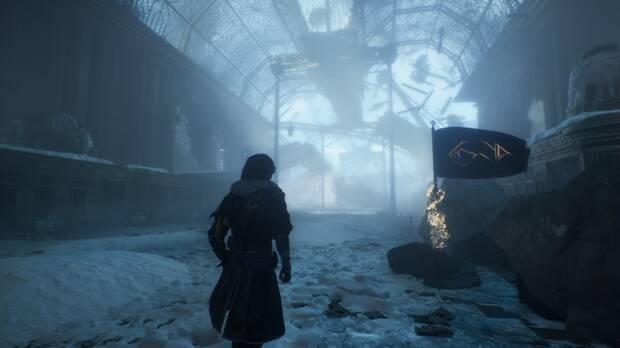 Clair Obscur: Expedition 33 - Estación de Monoco bandera de la estación